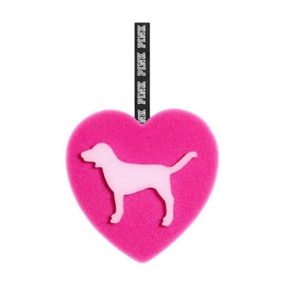 VICTORIA'S SECRET LOOFAH HEART SHAPED SPONGE